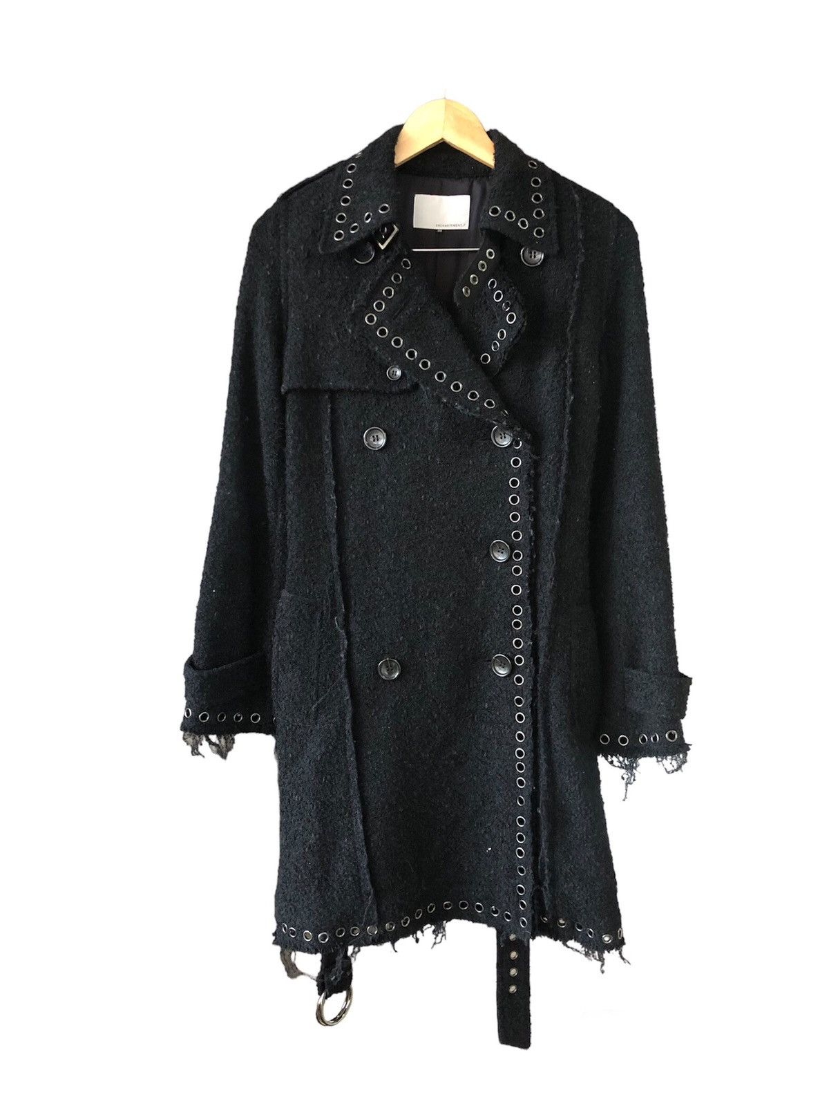 If Six Was Nine Rare❗️Enchantement Bondage Punk Long Coat If Six Was Nine Size XS / US 0-2 / IT 36-38 - 1 Thumbnail