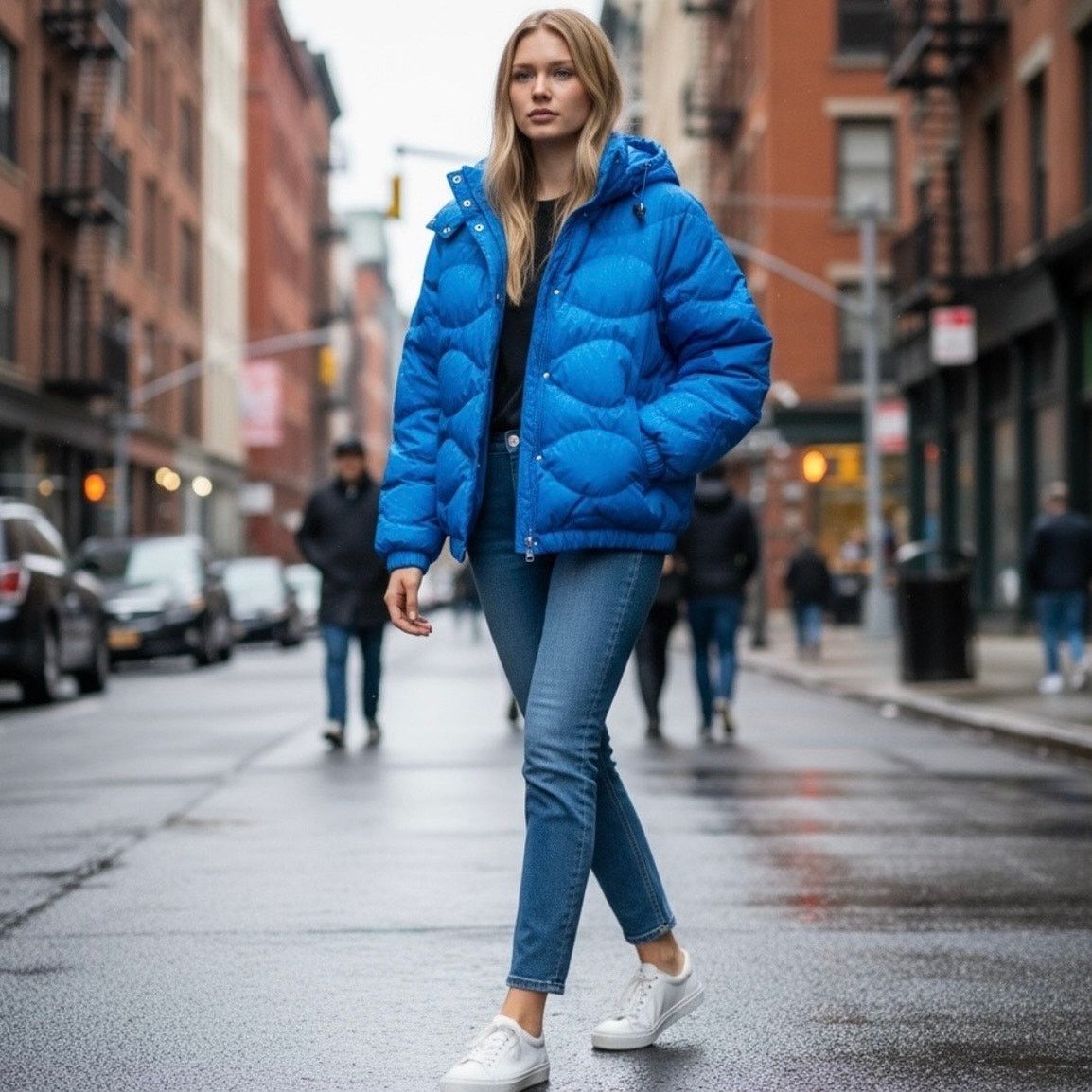 Ralph Lauren RLX RALPH LAUREN SZ M ONION-QUILTED HOODED DOWN JACKET BLUE Size M / US 6-8 / IT 42-44 - 1 Thumbnail