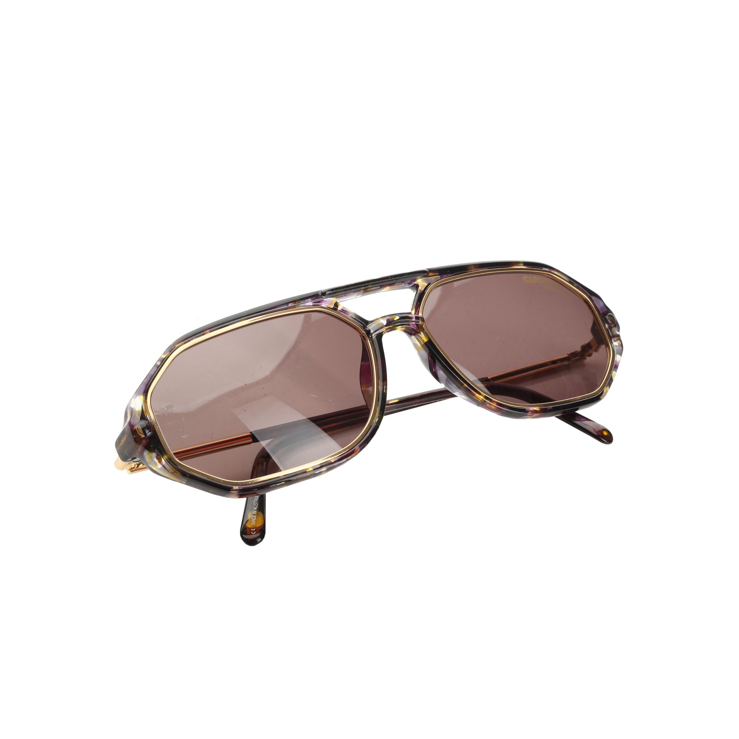 Carrera Carrera Classic '00s Havana Gold Aviator Sunglasses Size ONE SIZE - 1 Thumbnail