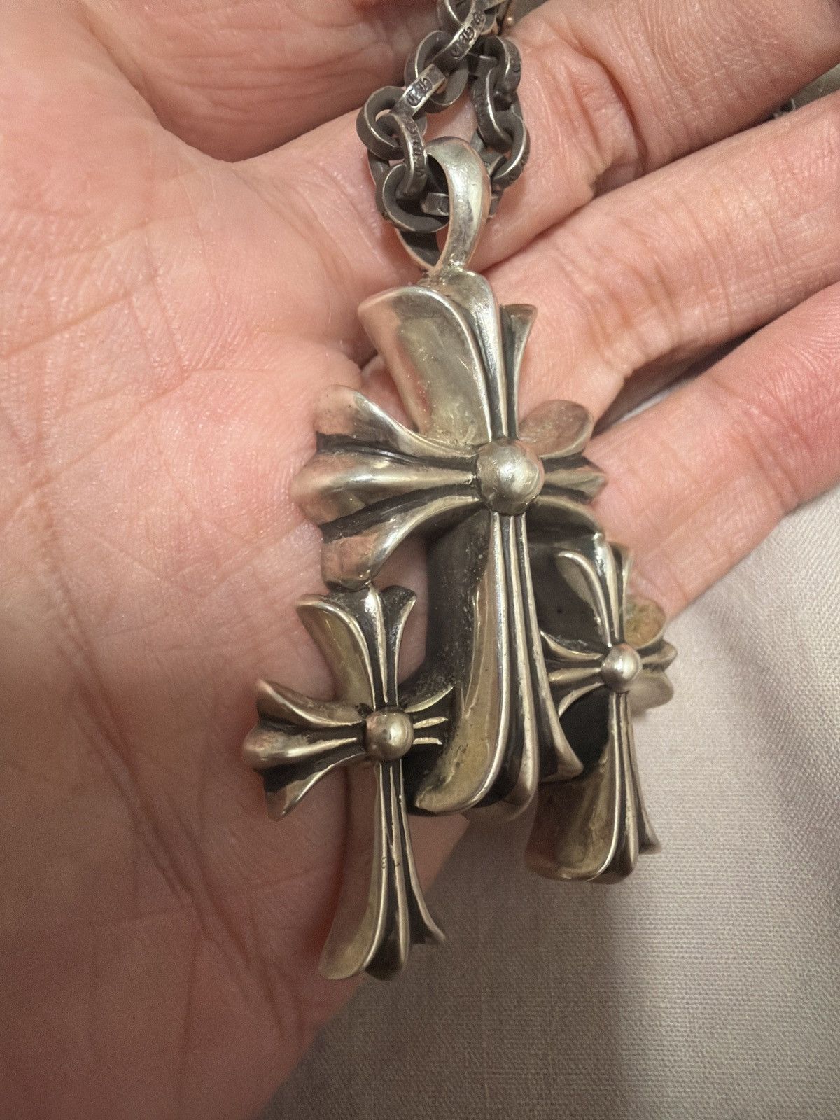 Chrome Hearts Chrome Hearts Triple Cross pendant Size ONE SIZE - 6 Thumbnail