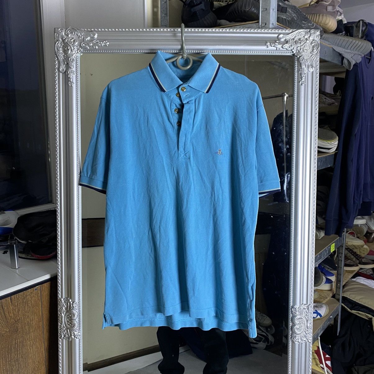 Vivienne Westwood Vivienne Westwood polo logo t shirt Size US XL / EU 56 / 4 - 1 Thumbnail