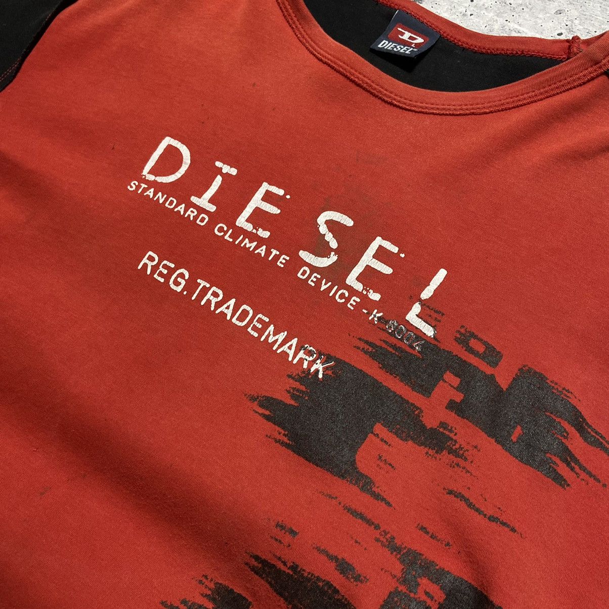 Diesel × Vintage 📌 Crazy Vintage Diesel Custom Patchwork Tee Size US L / EU 52-54 / 3 - 5 Thumbnail