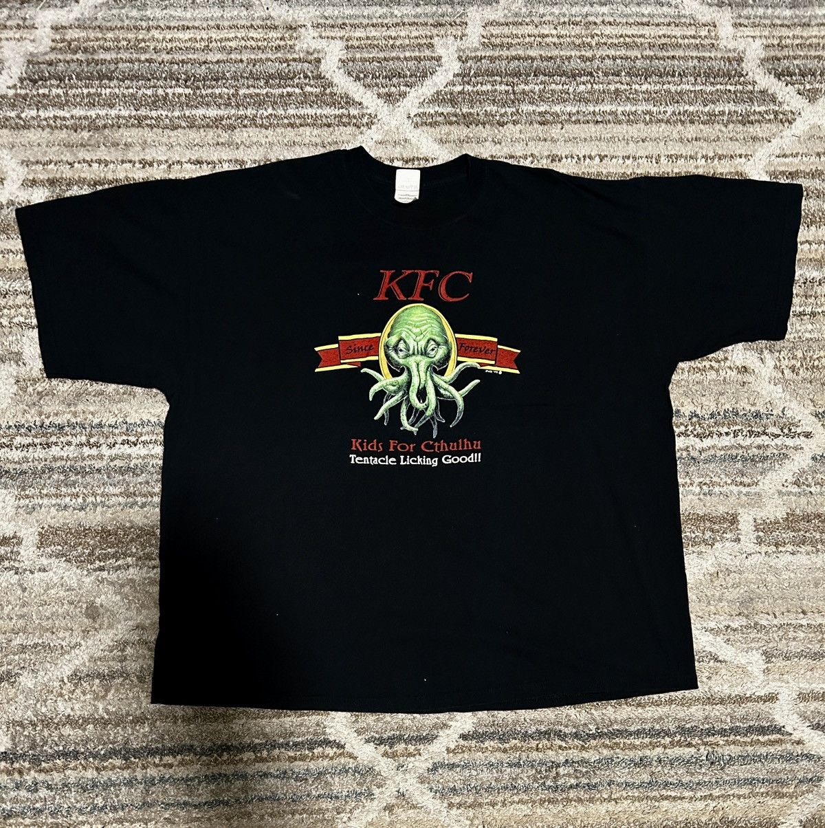 Other Kids For Cthulhu, Tentacle Licking Good!! T-Shirt Black Size US XXL / EU 58 / 5 - 1 Thumbnail