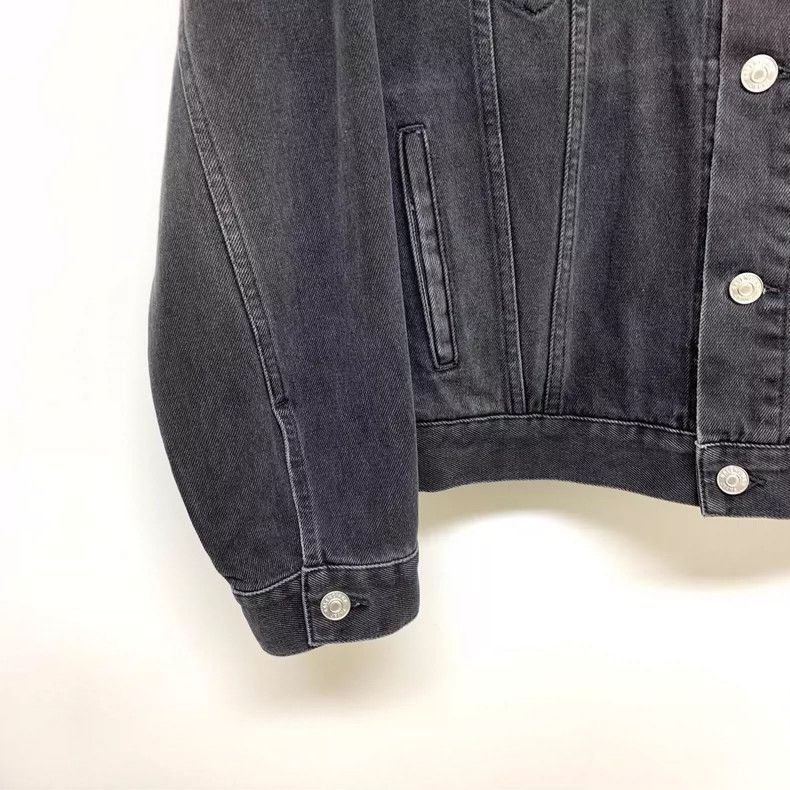 Balenciaga Balenciaga Color-embroidered logo denim jacket 2505-Nextar Size US M / EU 48-50 / 2 - 5 Thumbnail