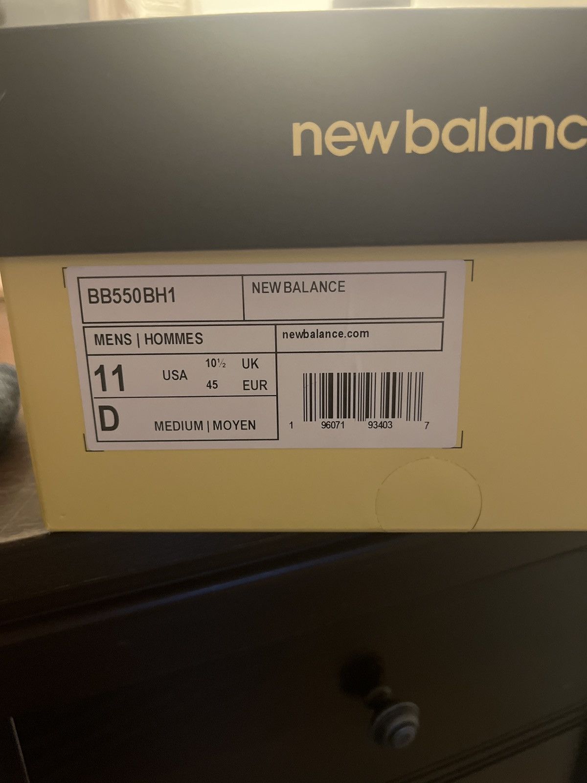New Balance × Vintage CONFESSIONS AMONGST US NB550 Size US 11 / EU 44 - 6 Thumbnail