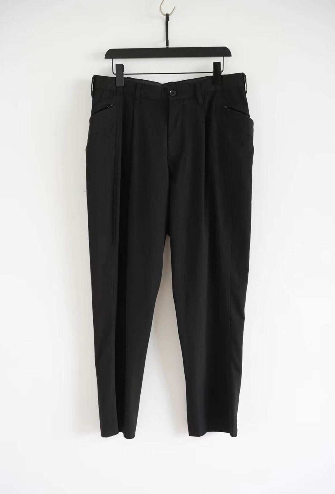 Yohji Yamamoto Yohji Yamamoto 13AW Side Zip Wool Trousers J4 Size US 32 / EU 48 - 1 Thumbnail
