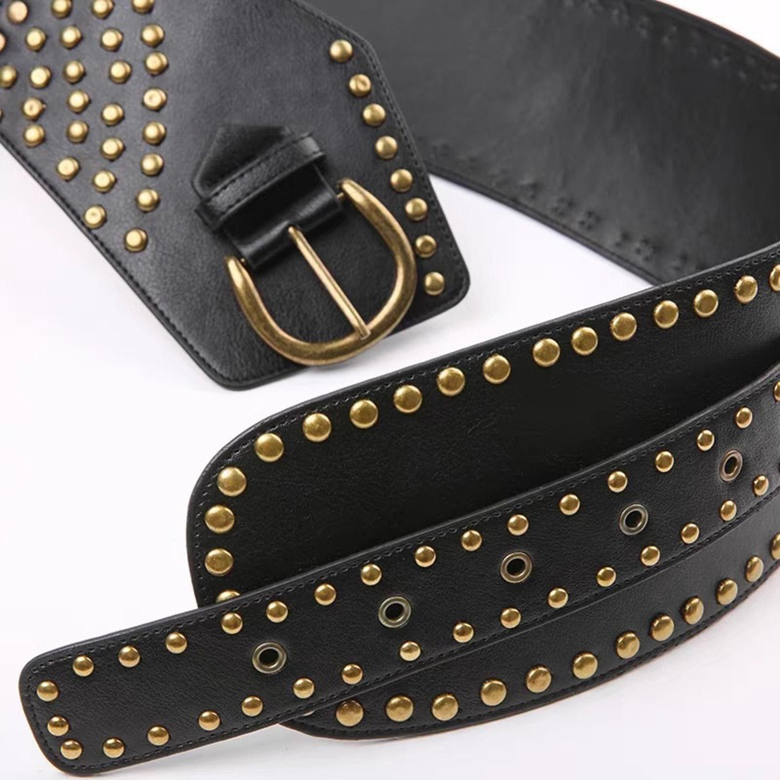 Other Y2K Retro Buckle Modern Belt Oversized Waise Band Size ONE SIZE - 7 Thumbnail