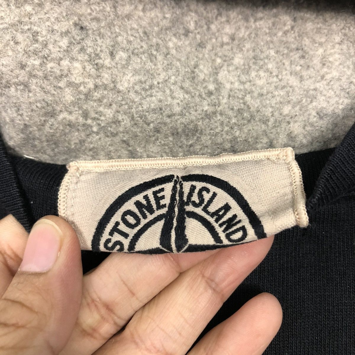 Stone Island 🔥VINTAGE WOOL ZIPPER JACKET STONE ISLAND DOUBLE LAYER Size US XL / EU 56 / 4 - 22 Thumbnail