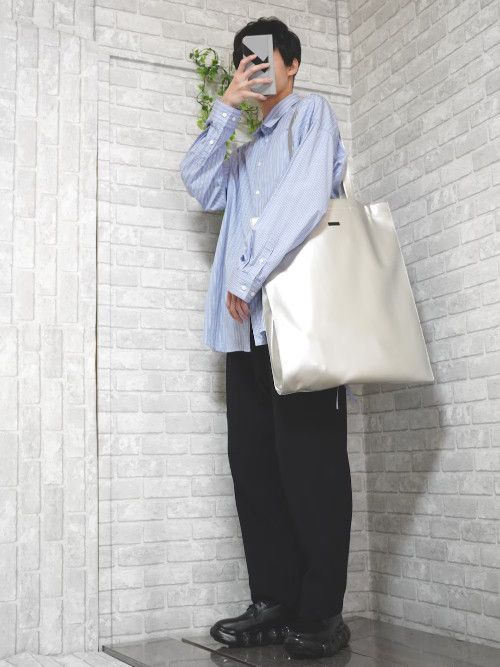 Stein SSStein Silver Oversize Tote Bag Size ONE SIZE - 1 Thumbnail