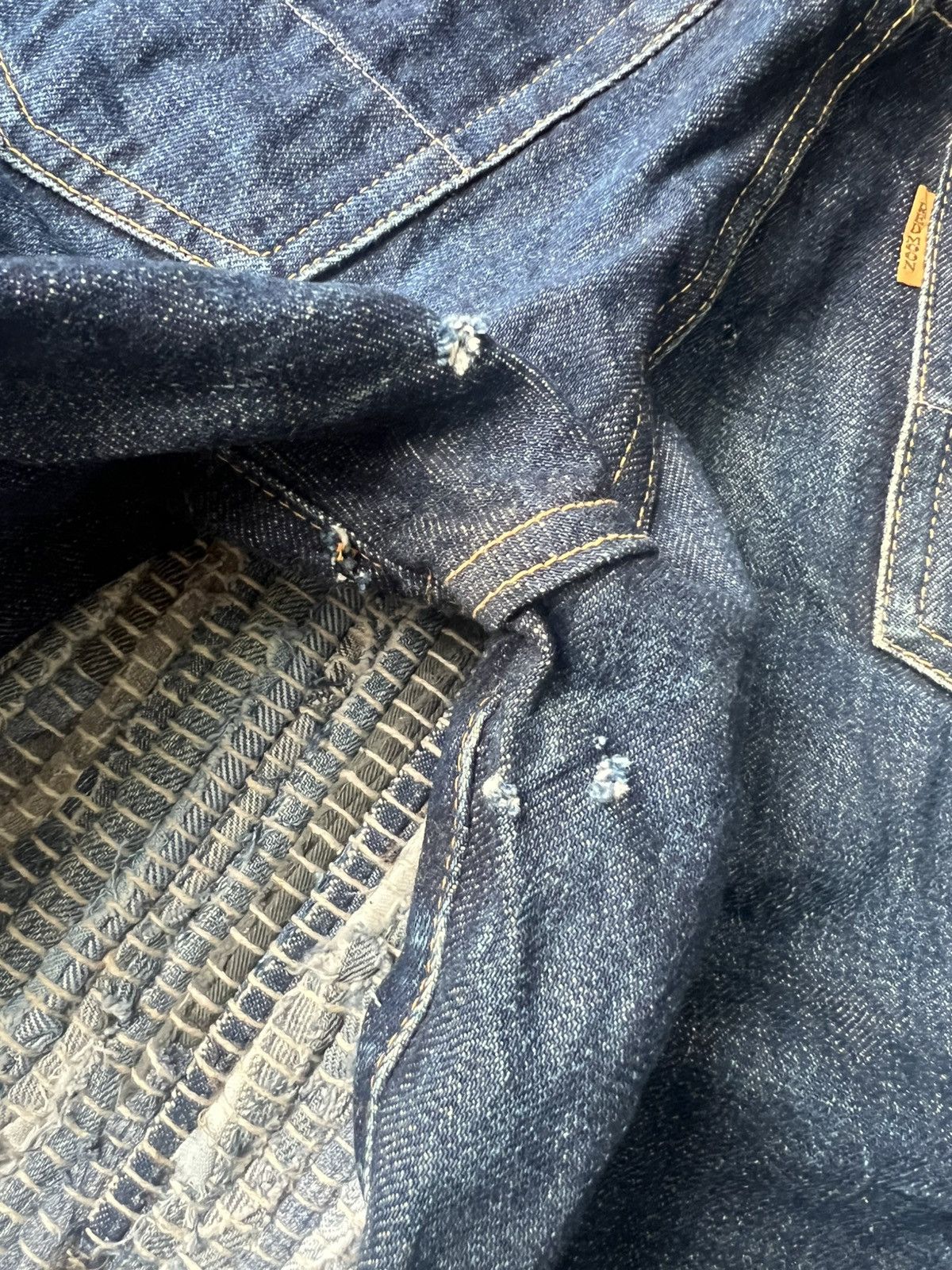 Redmoon LIMITED EDITION 500 Pieces Redmoon 18oz Selvaged Denim Jeans Size US 30 / EU 46 - 12 Thumbnail