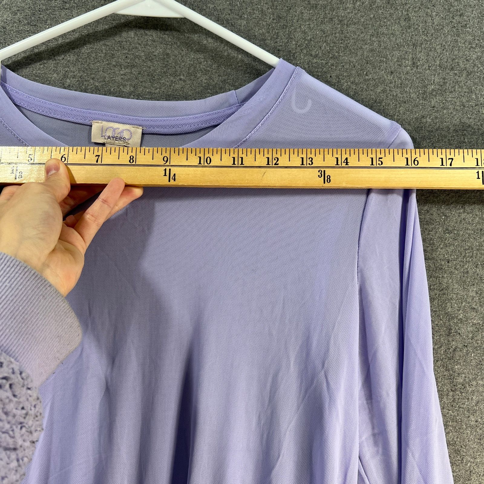 Other LOGO Layers by Lori Goldstein Mesh Crew Neck Top Size S / US 4 / IT 40 - 7 Thumbnail
