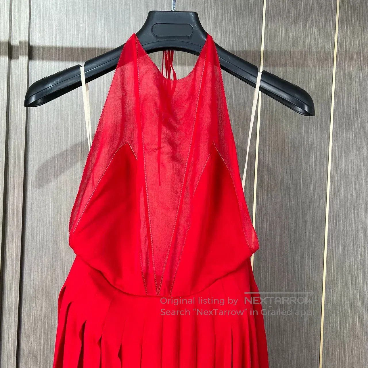 Valentino Valentino Runway Backless Silk Dress. Size S / US 4 / IT 40 - 3 Thumbnail