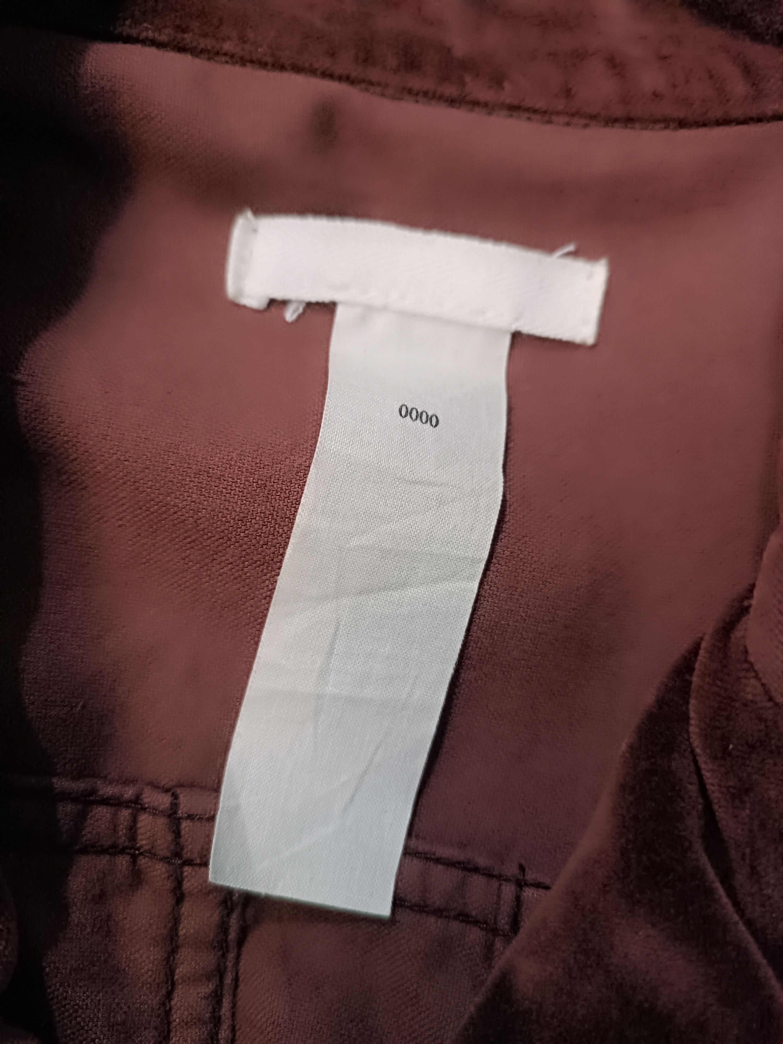 Japanese Brand Vintage Shirt Jacket Burgundy Velour Ifsixwasnine LGB Style Size US M / EU 48-50 / 2 - 7 Thumbnail