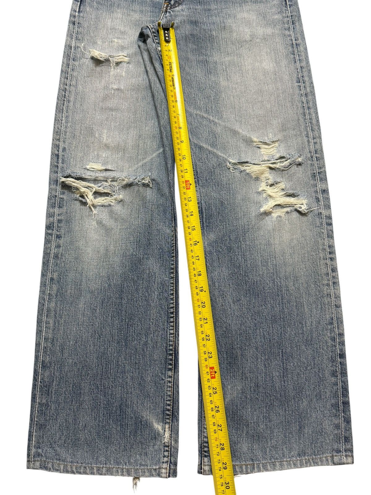 Levi's Vintage 90s Levis 503 Faded Wash Distressed Wide Leg Baggy Size US 28 / EU 44 - 11 Thumbnail