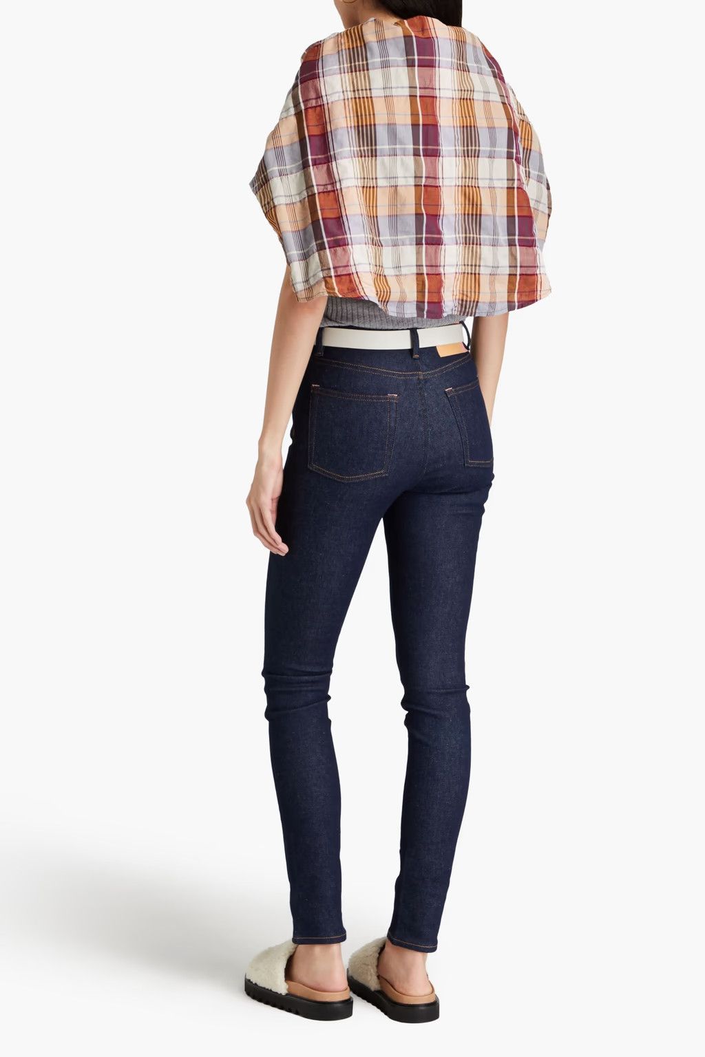 Acne Studios o1y0725 Denim Pant in Midnight Blue Size 24" / US 00 / IT 34 - 3 Thumbnail