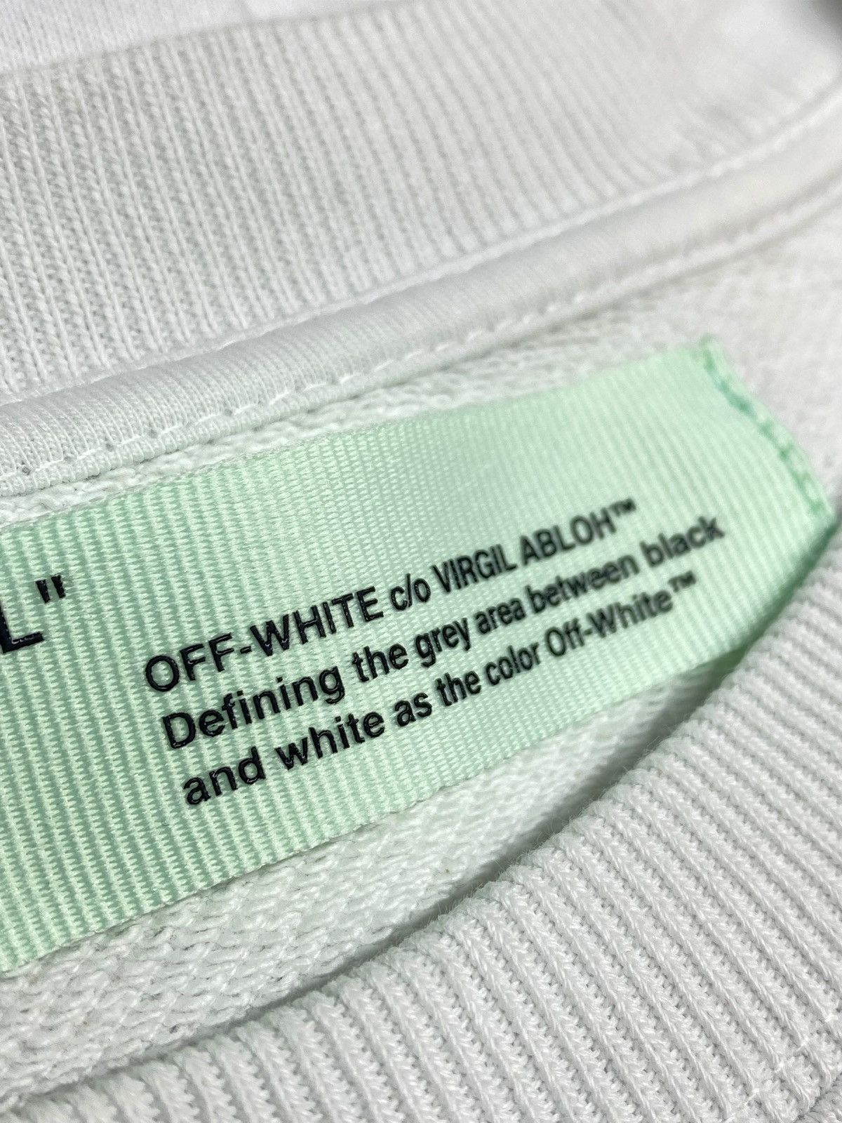 Off-White Off White Hanna Leaves Cropped Crewneck Size L / US 10 / IT 46 - 19 Thumbnail