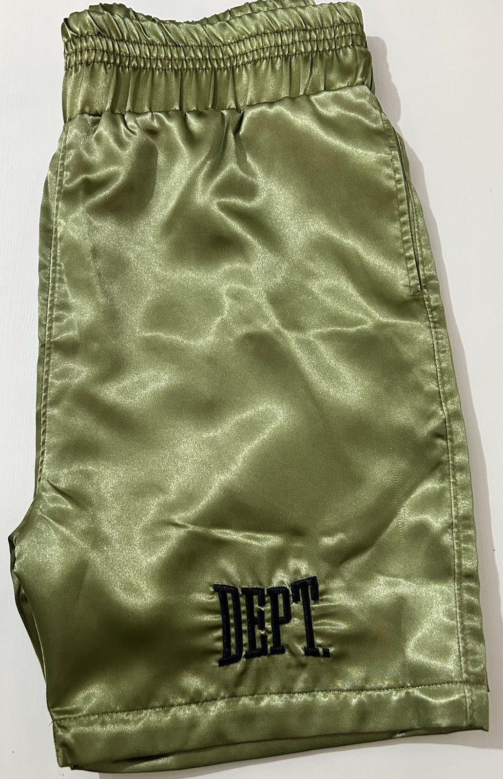 Gallery Dept. Gallery Dept Green & Black Jacky Boxing Logo Shorts Medium Size US 38 / EU 54 - 13 Thumbnail