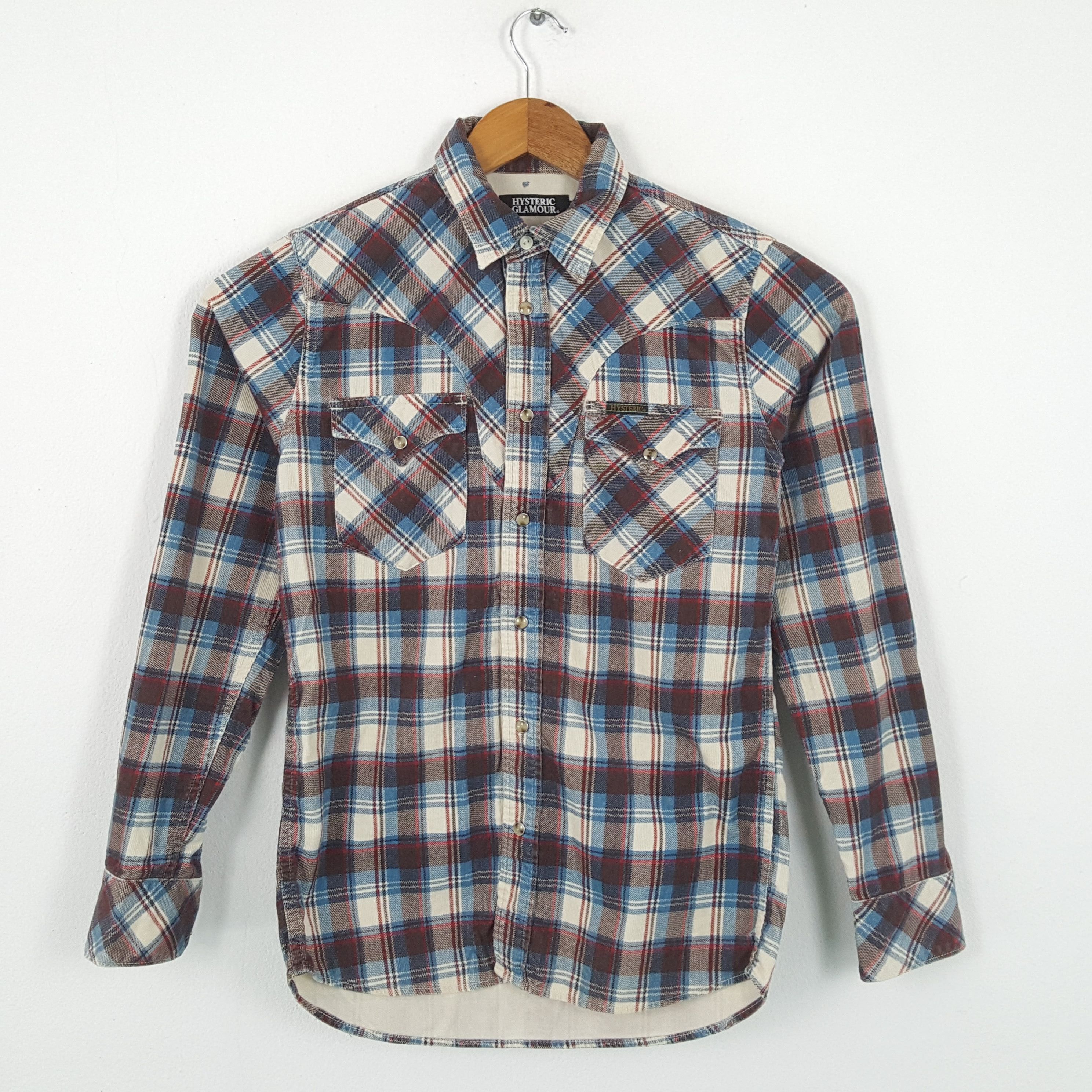 Hysteric Glamour × Japanese Brand × Vintage Vintage HYSTERIC GLAMOUR Japanese Fashion Brand Shirts Size US M / EU 48-50 / 2 - 3 Thumbnail