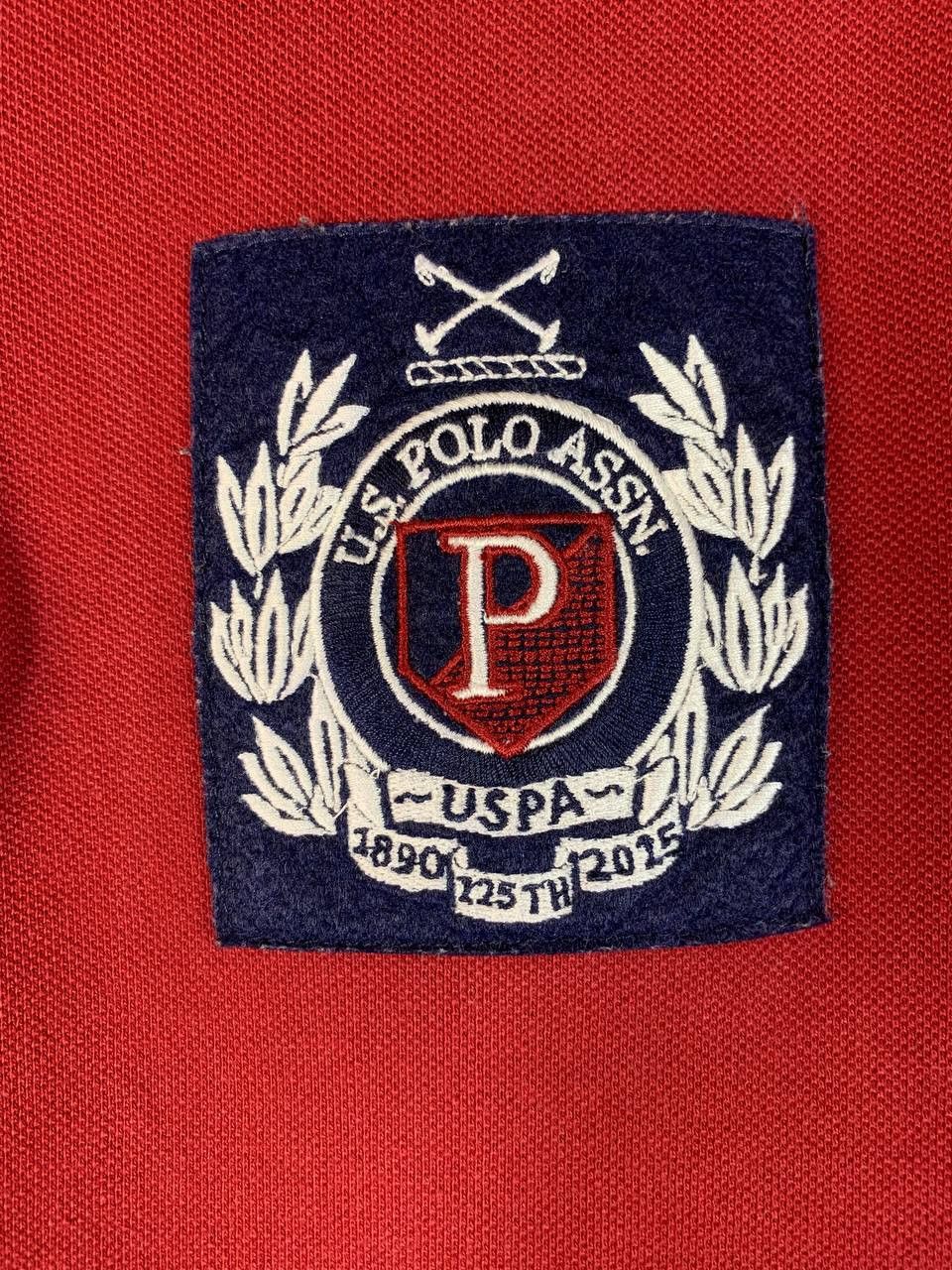 U.S. Polo Assn. × Vintage US POLO ASSN 125th Anniversary | Rugby Polo Shirt | Mens | Size US M / EU 48-50 / 2 - 3 Thumbnail