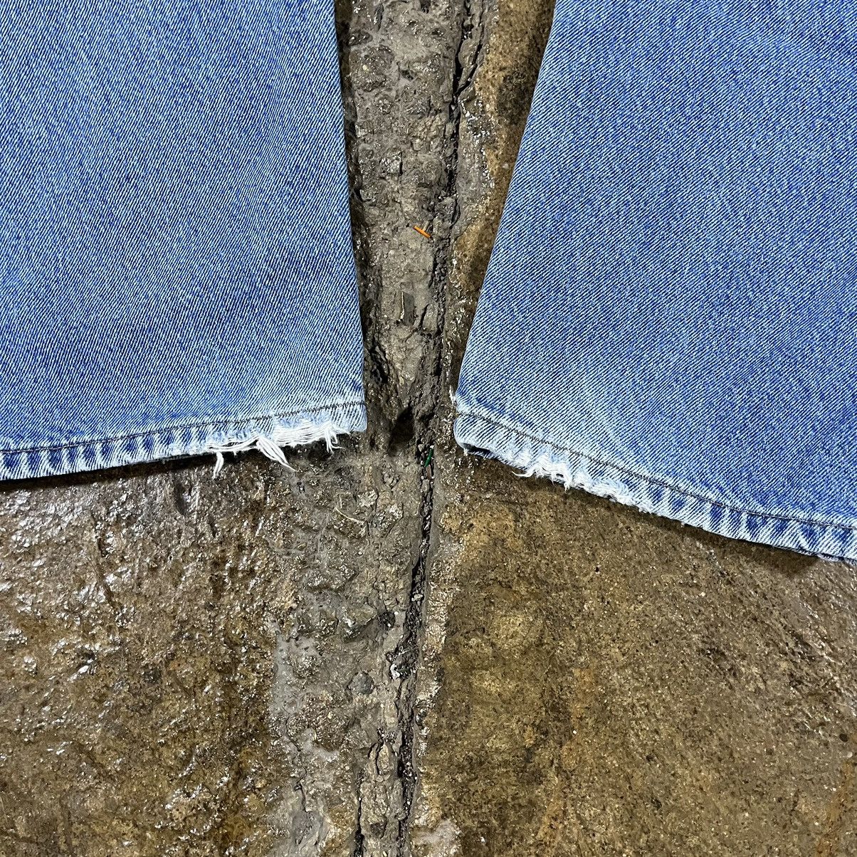 Carhartt × L.L. Bean × Vintage Crazy Vintage LL Bean Flannel Lined Carhartt Style Jeans Size US 36 / EU 52 - 4 Thumbnail