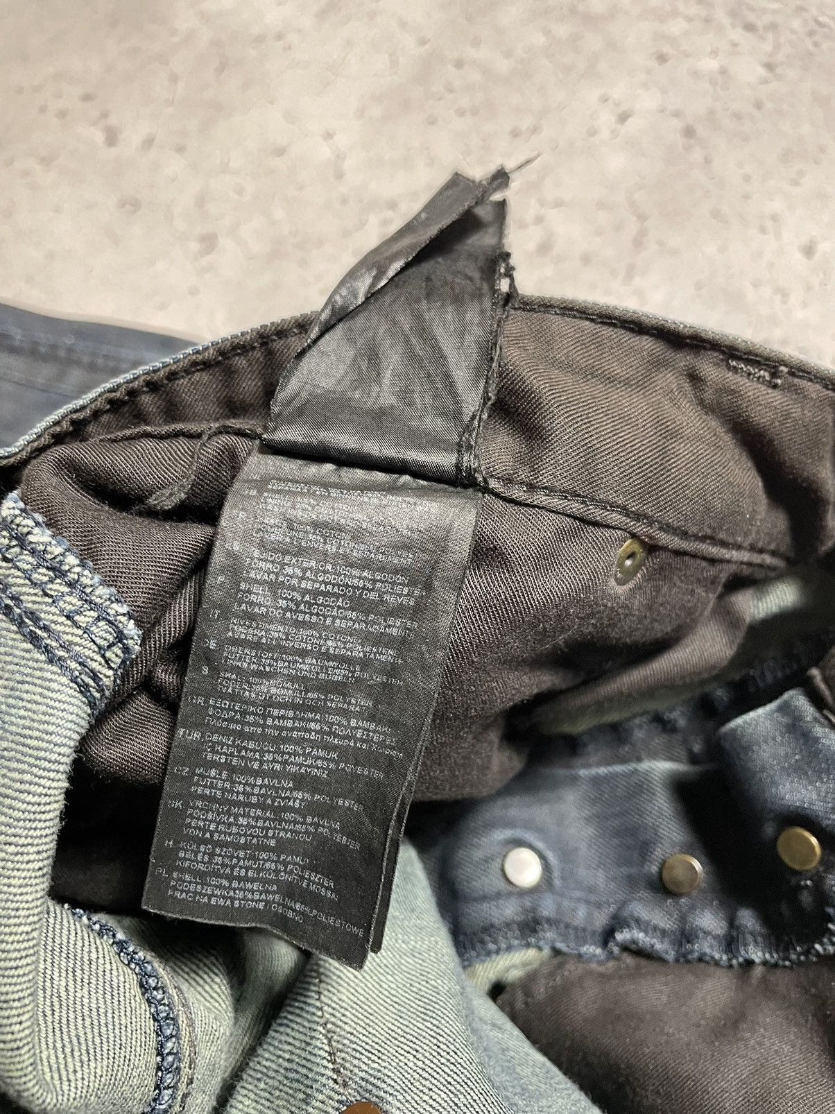 G-Star × Japanese Brand Vintage Cargo Jeans Denim G-Star Raw Y2K Size US 36 / EU 52 - 13 Thumbnail