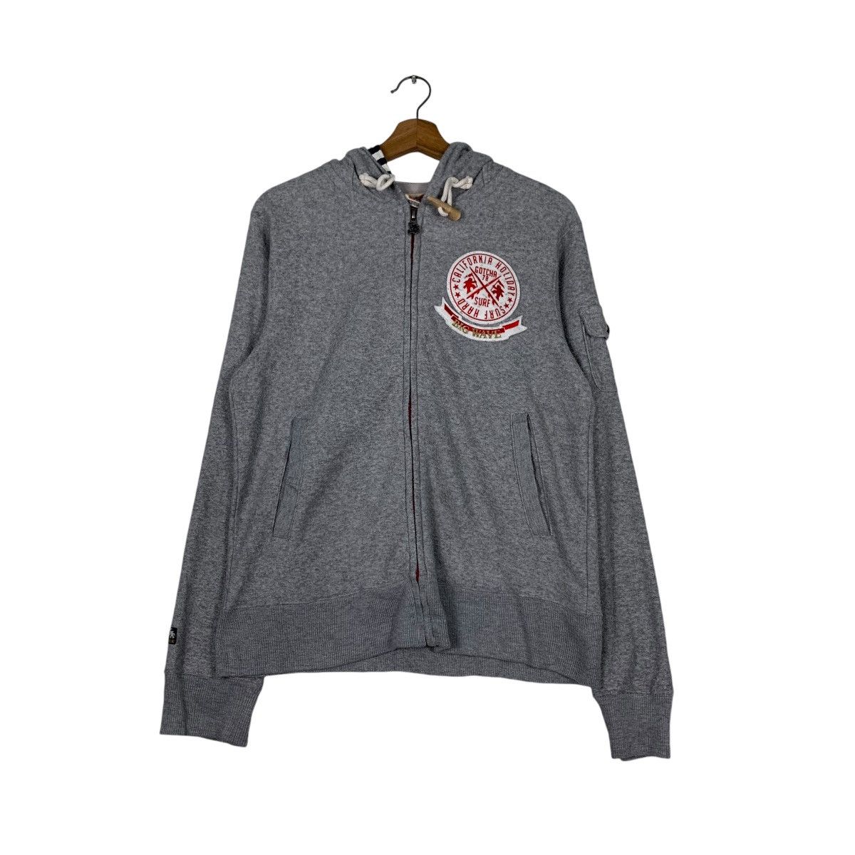 Gotcha GOTCHA Surf Hard Big Wave California Hoodies #1295-C58 Size US M / EU 48-50 / 2 - 10 Thumbnail