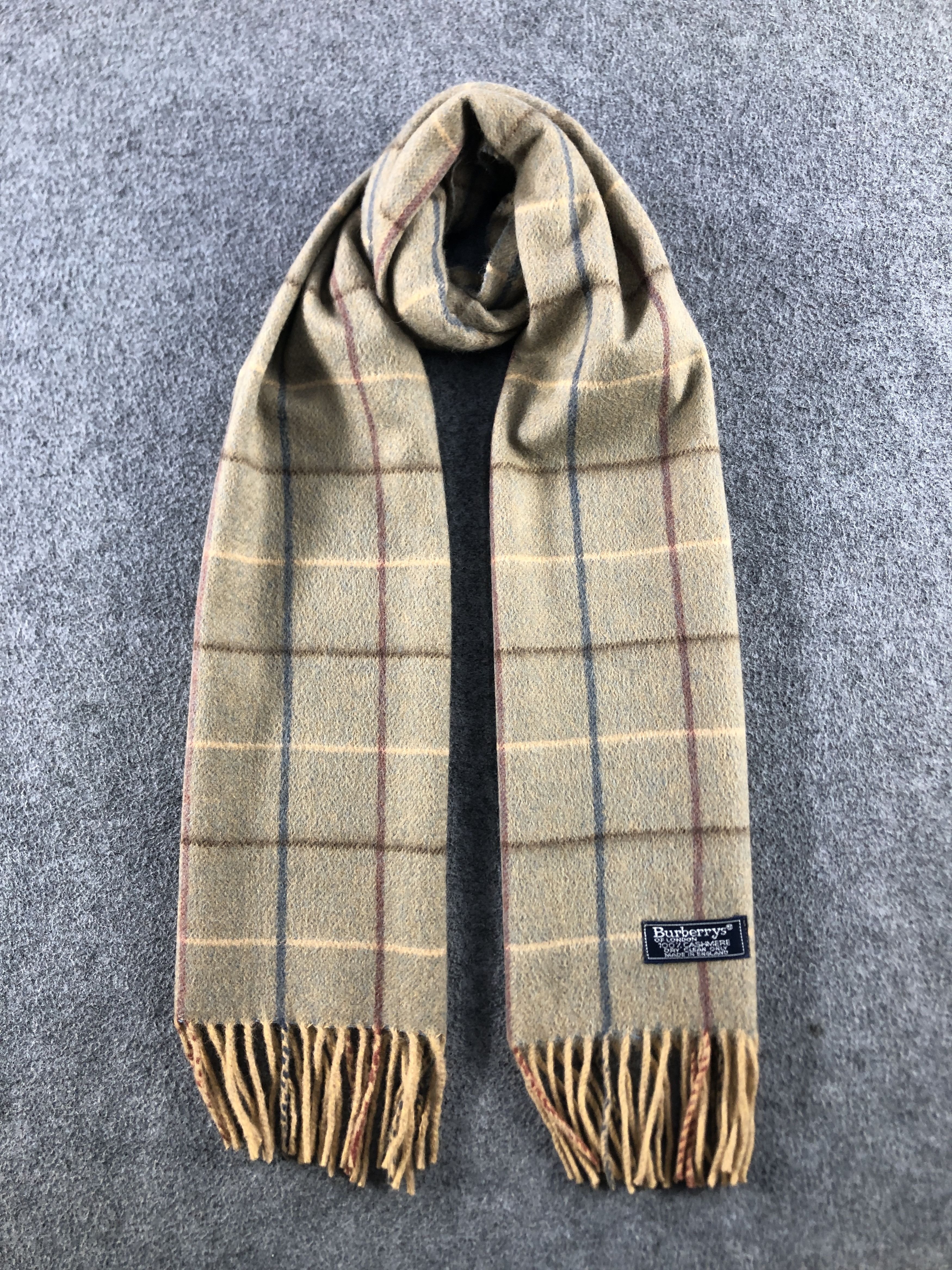 Burberry Scarf Muffler Neckwear P887