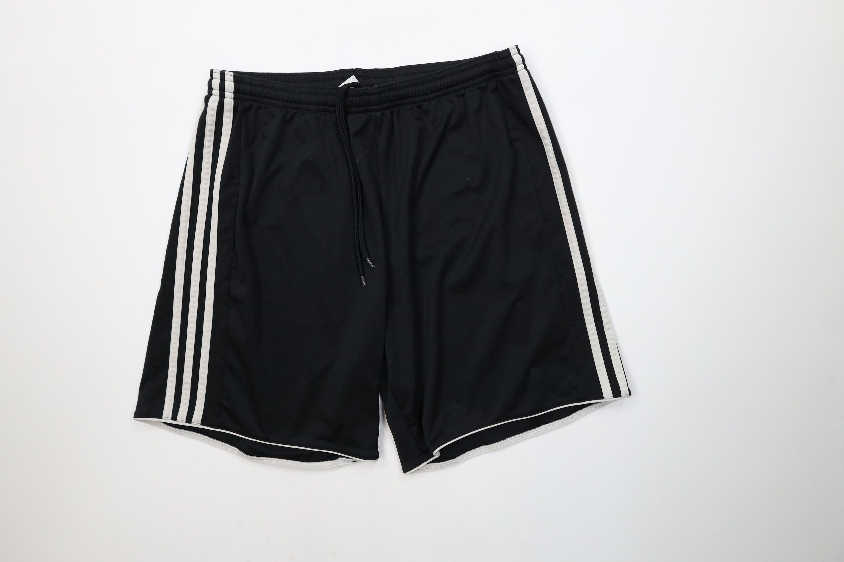 Adidas Vintage Y2K Adidas Running Jogging Soccer Shorts Black Size US 34 / EU 50 - 1 Thumbnail