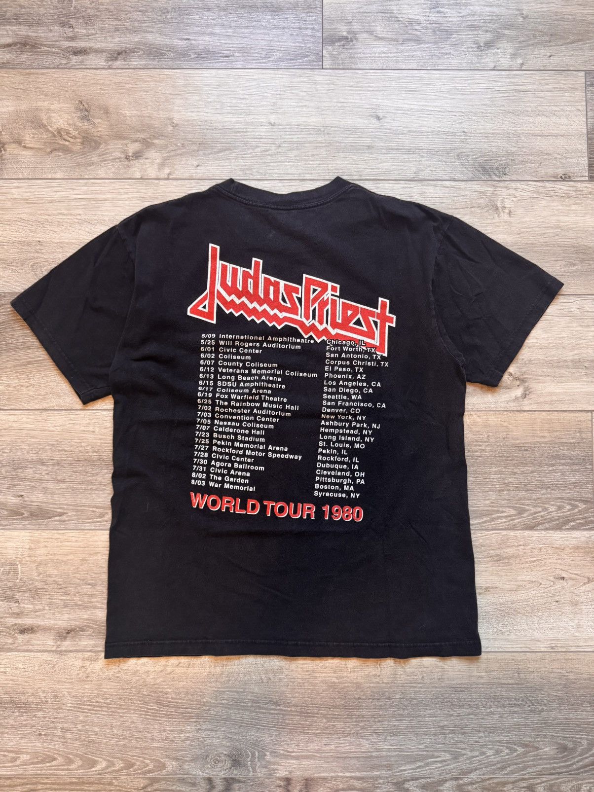 Judas Priest Judas Priest British steel 1980 Vintage Shirt Size US L / EU 52-54 / 3 - 2 Thumbnail