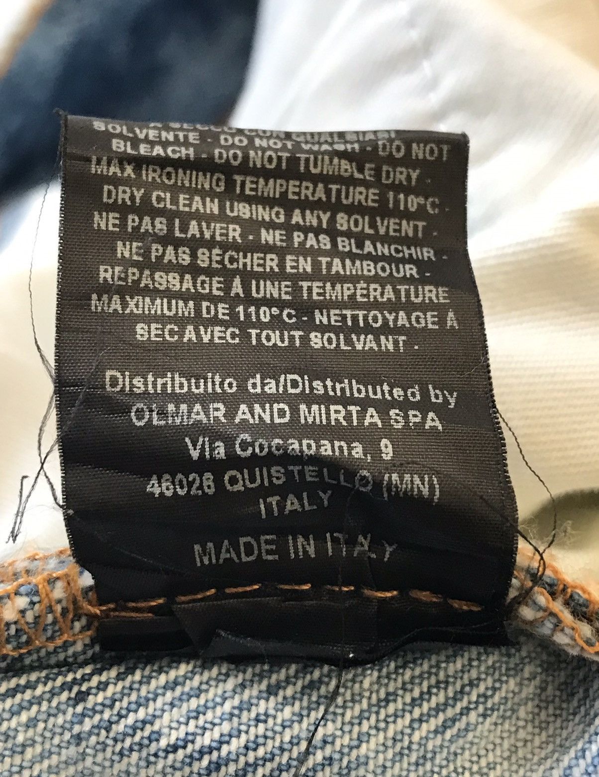 Martine Rose Martine Rose Acid Blue Jeans Size US 30 / EU 46 - 14 Thumbnail