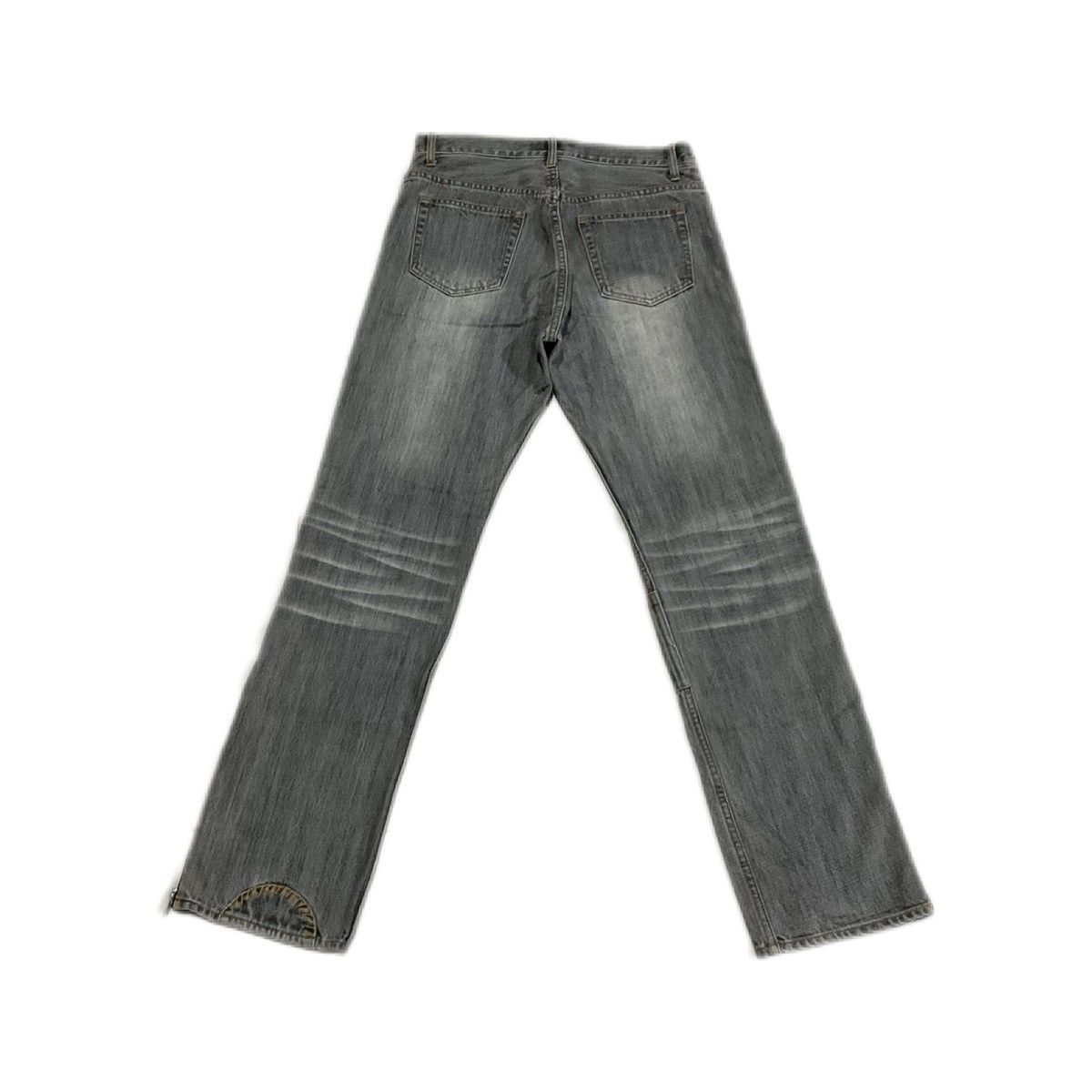Hysteric Glamour × Japanese Brand × Le Grande Bleu (L.G.B.) 🔥Sick Y2K Nick Ashley Zipper Flared Denim Size US 30 / EU 46 - 8 Thumbnail