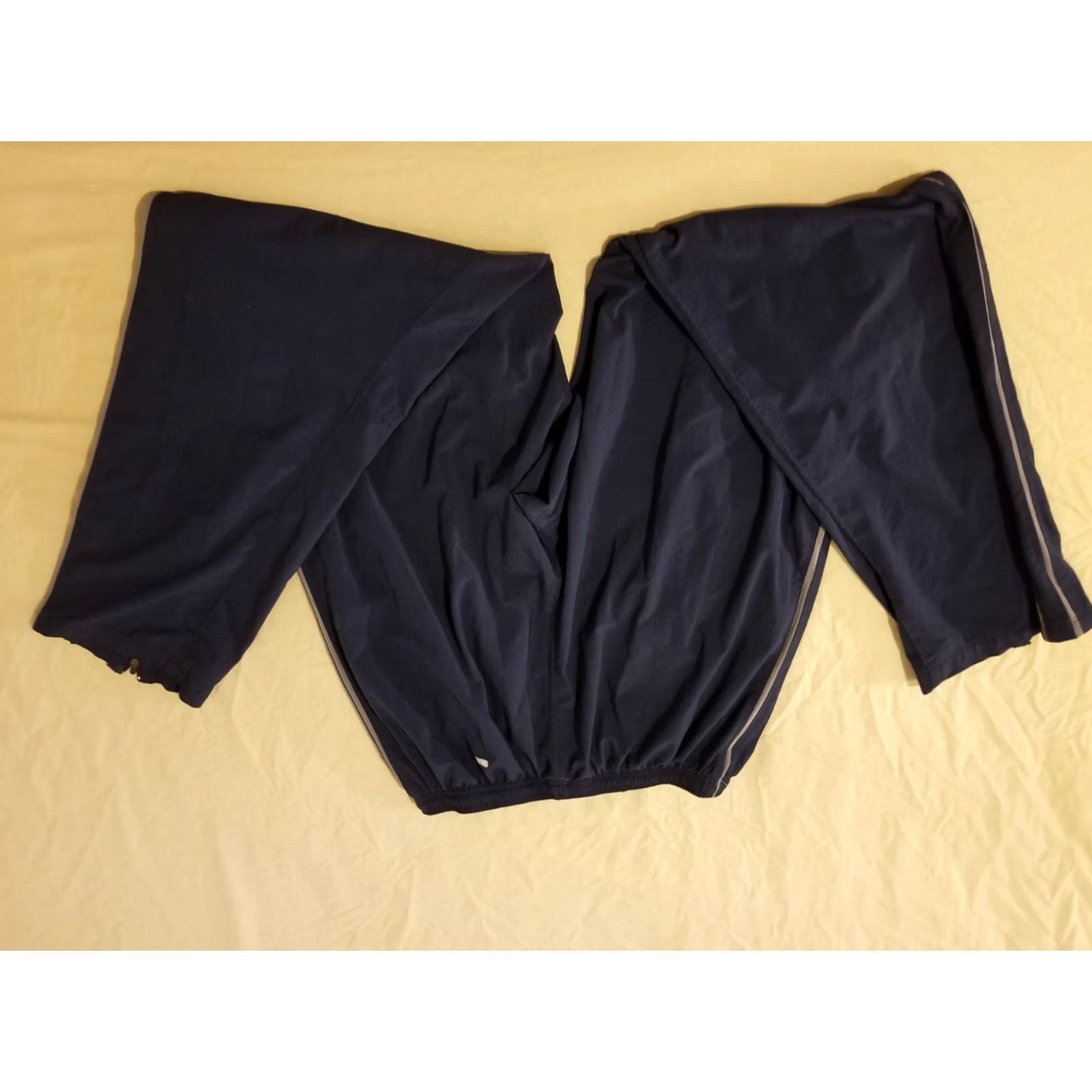 Nike Nike Pants Large L Navy Blue Mens Athletic Gym Workout Size US 33 - 2 Thumbnail