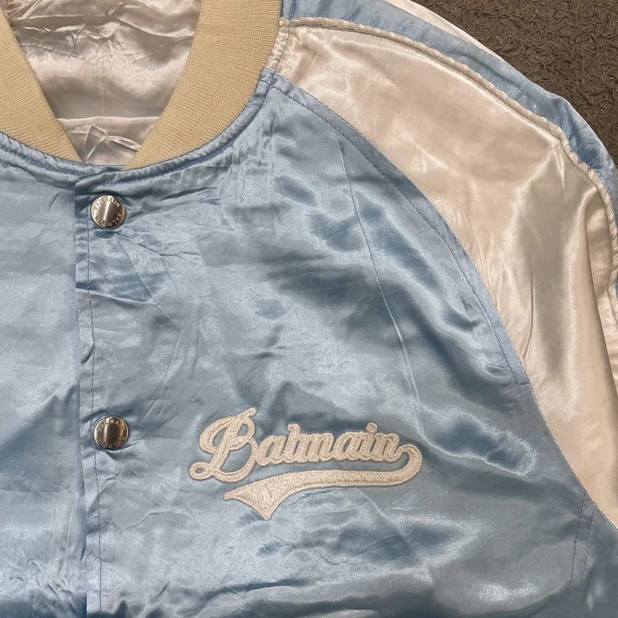 Balmain Jacket Sukajan Varsity Balmain Paris Size US M / EU 48-50 / 2 - 4 Thumbnail