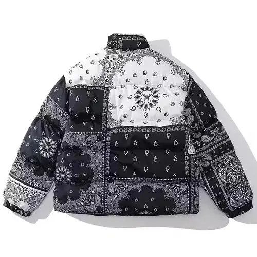 Other Ying Yang Paisley Bandana Puffer Jacket Size US M / EU 48-50 / 2 - 3 Thumbnail