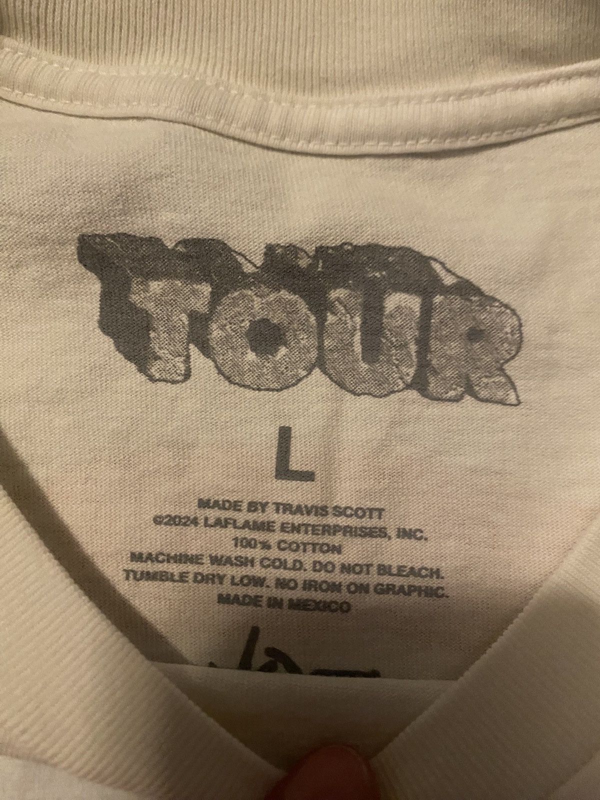 Travis Scott Travis Scott Circus Maximus Tee Size US L / EU 52-54 / 3 - 3 Thumbnail