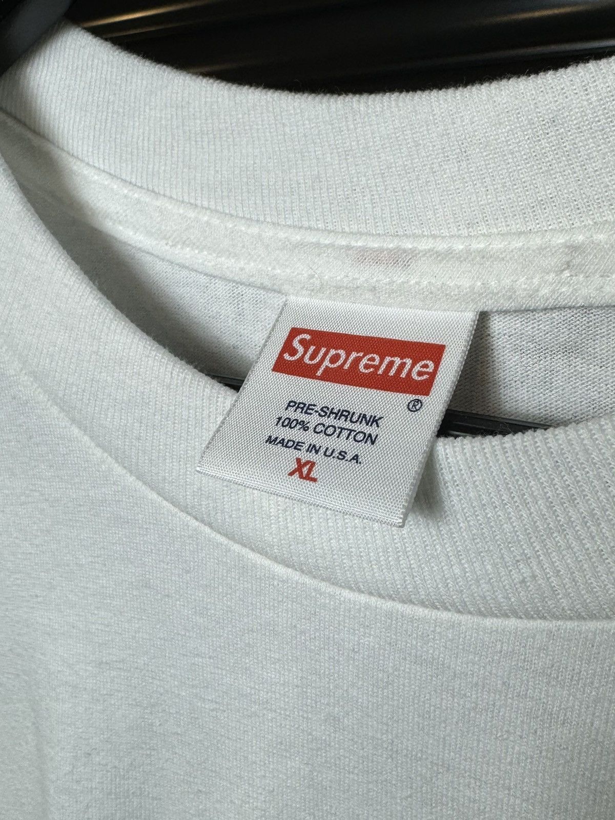 Supreme Supreme Damien Hirst Box Logo White Tee - XL Size US XL / EU 56 / 4 - 7 Thumbnail
