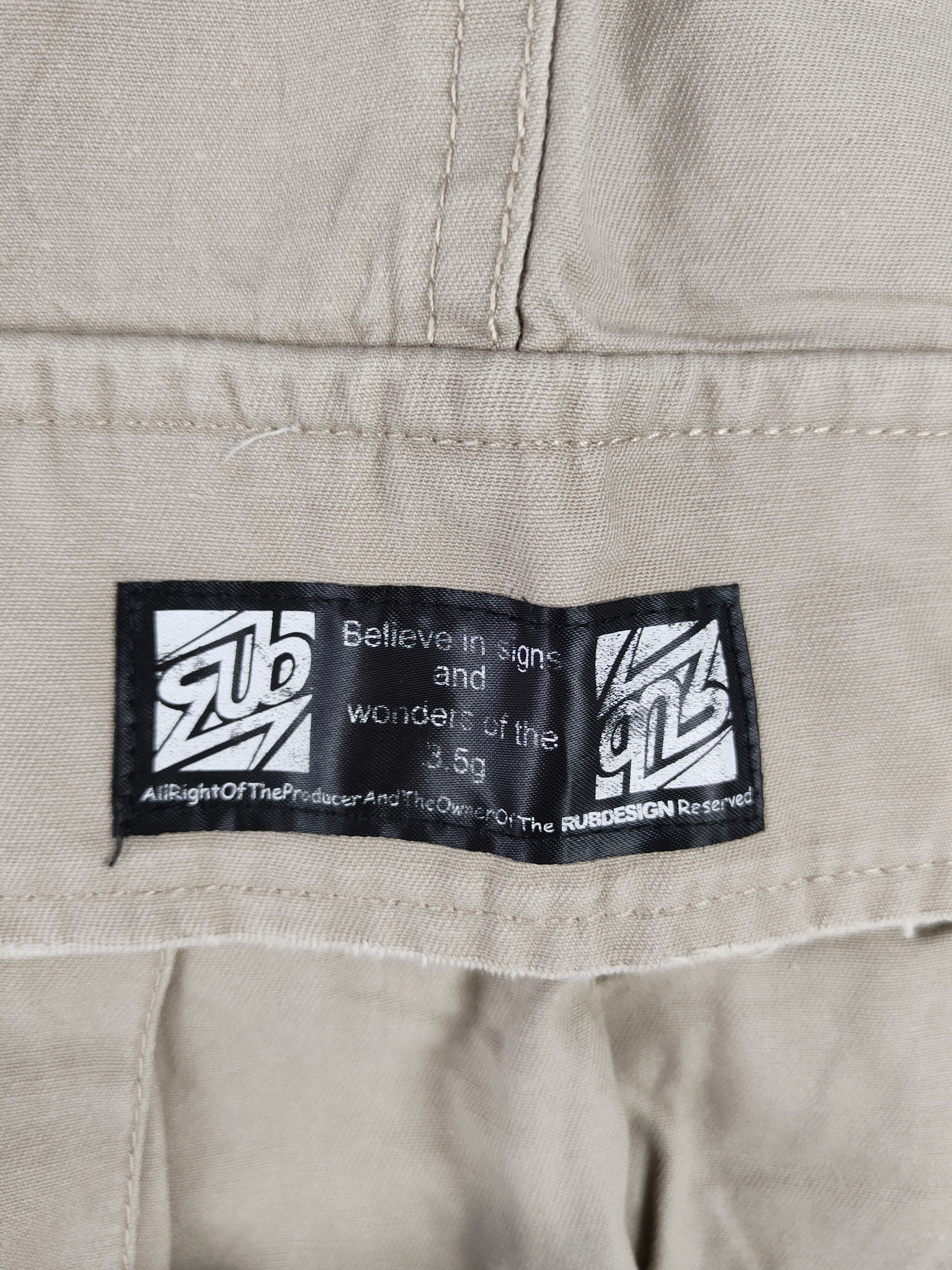Japanese Brand DL Rub Beige Multipocket Tactical Cargo Pants #1960 Size US 32 / EU 48 - 5 Thumbnail