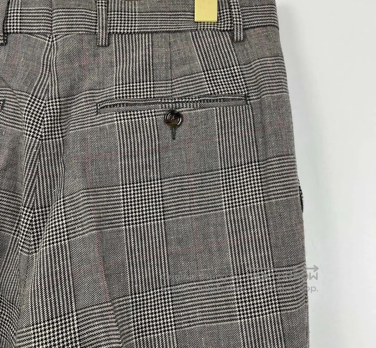Gucci Beige Checkered Casual Pants Size 30. Size US 30 / EU 46 - 5 Thumbnail
