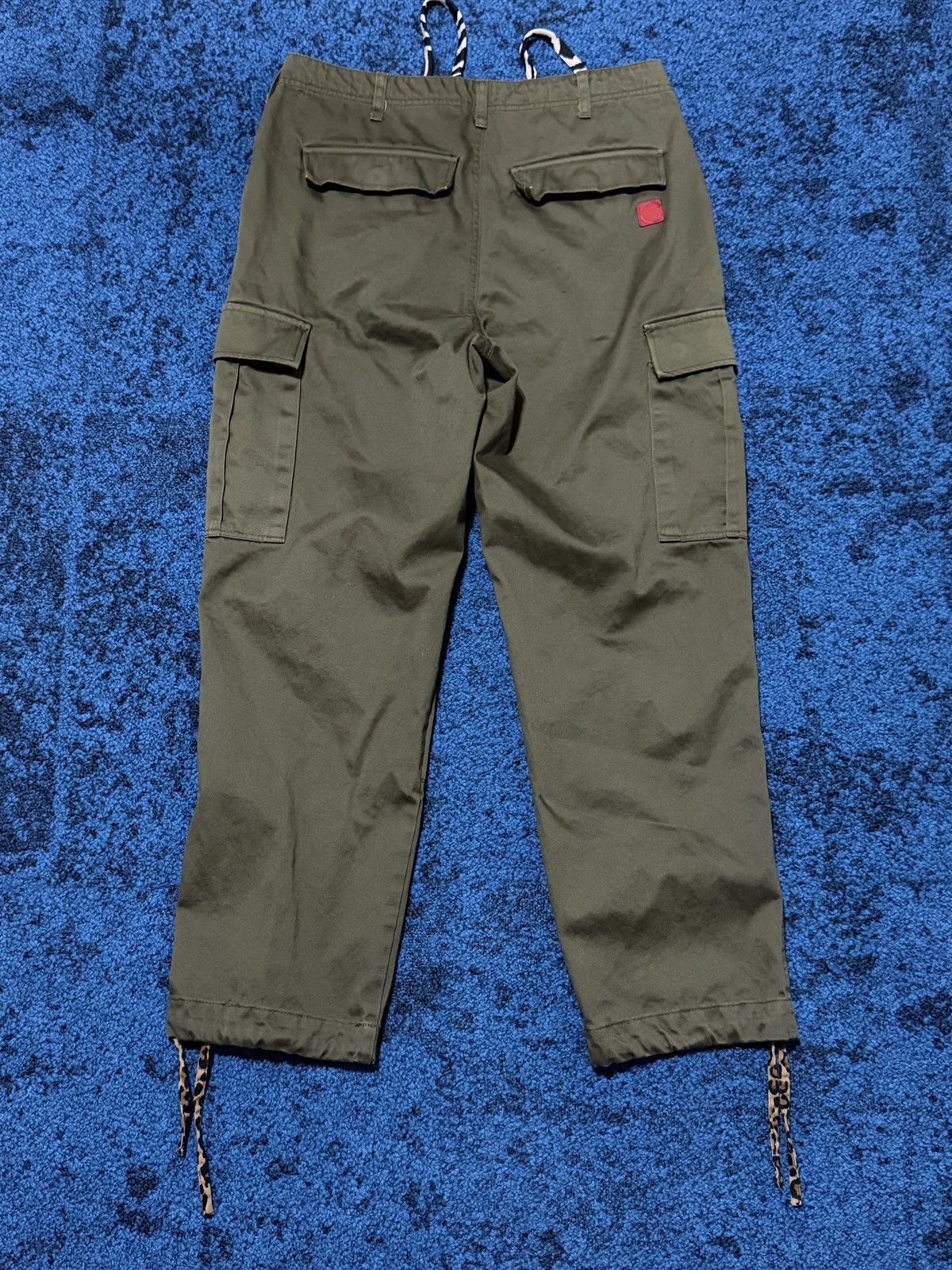 CLOT Olive Clot Cargo pants Size US 31 - 6 Thumbnail