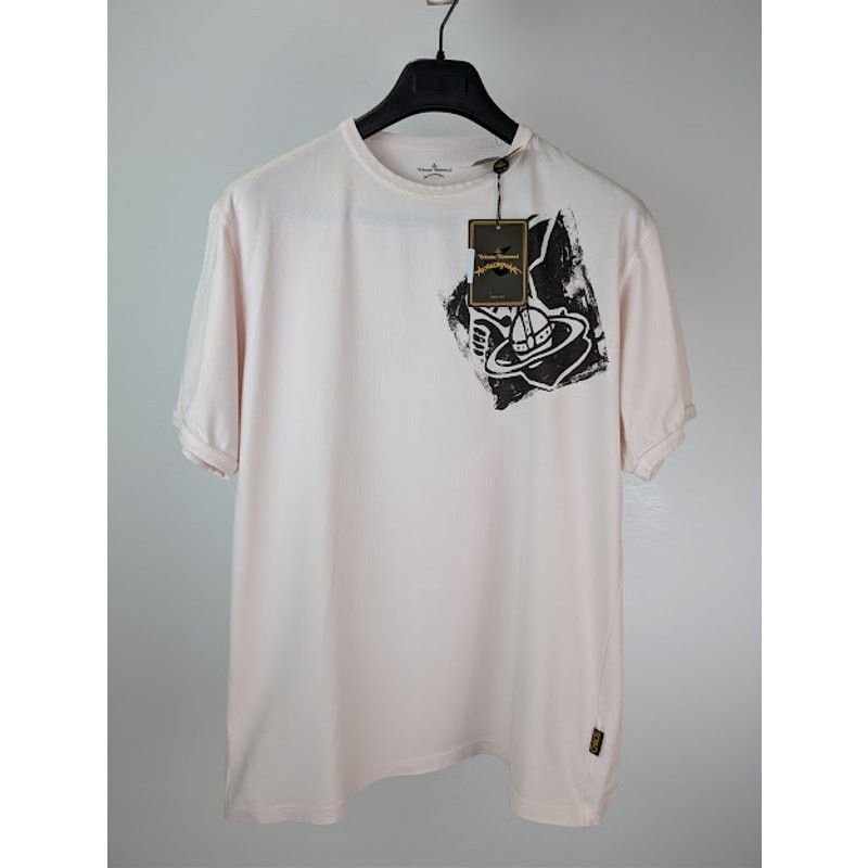 Vivienne Westwood o1rshd1 New Classic Arm & Cutlass T-Shirt in Pink Size US XL / EU 56 / 4 - 9 Thumbnail