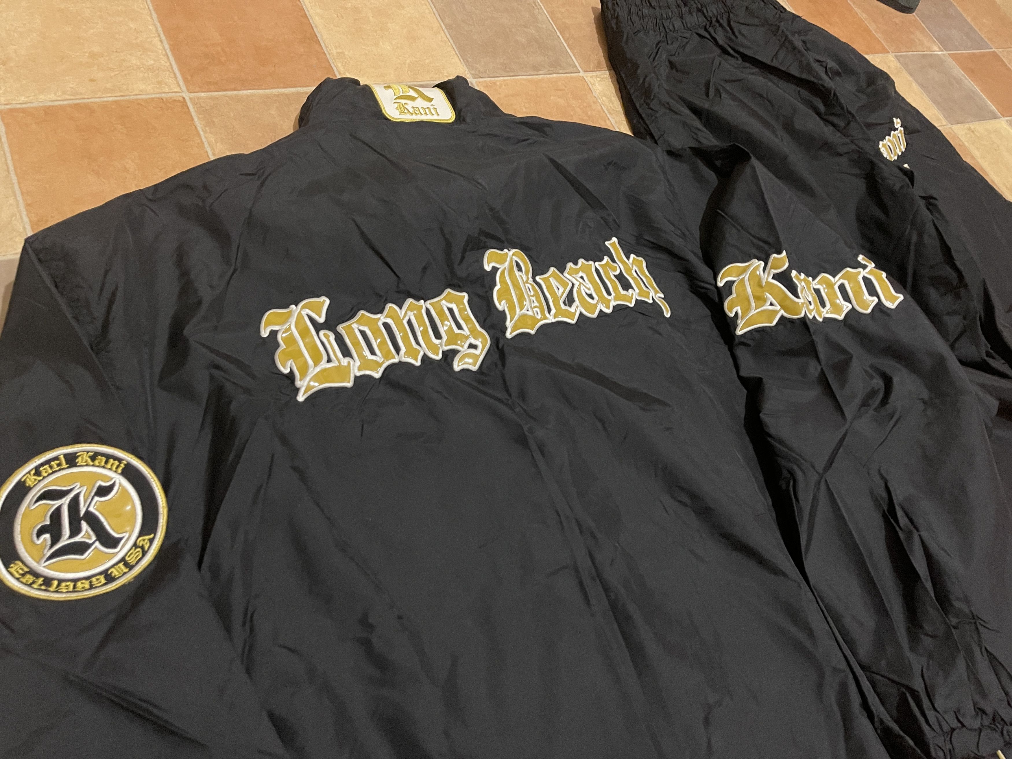 Karl Kani KARL KANI tracksuit, Long Beach, Kani suit jacket pants L Size US L / EU 52-54 / 3 - 3 Thumbnail