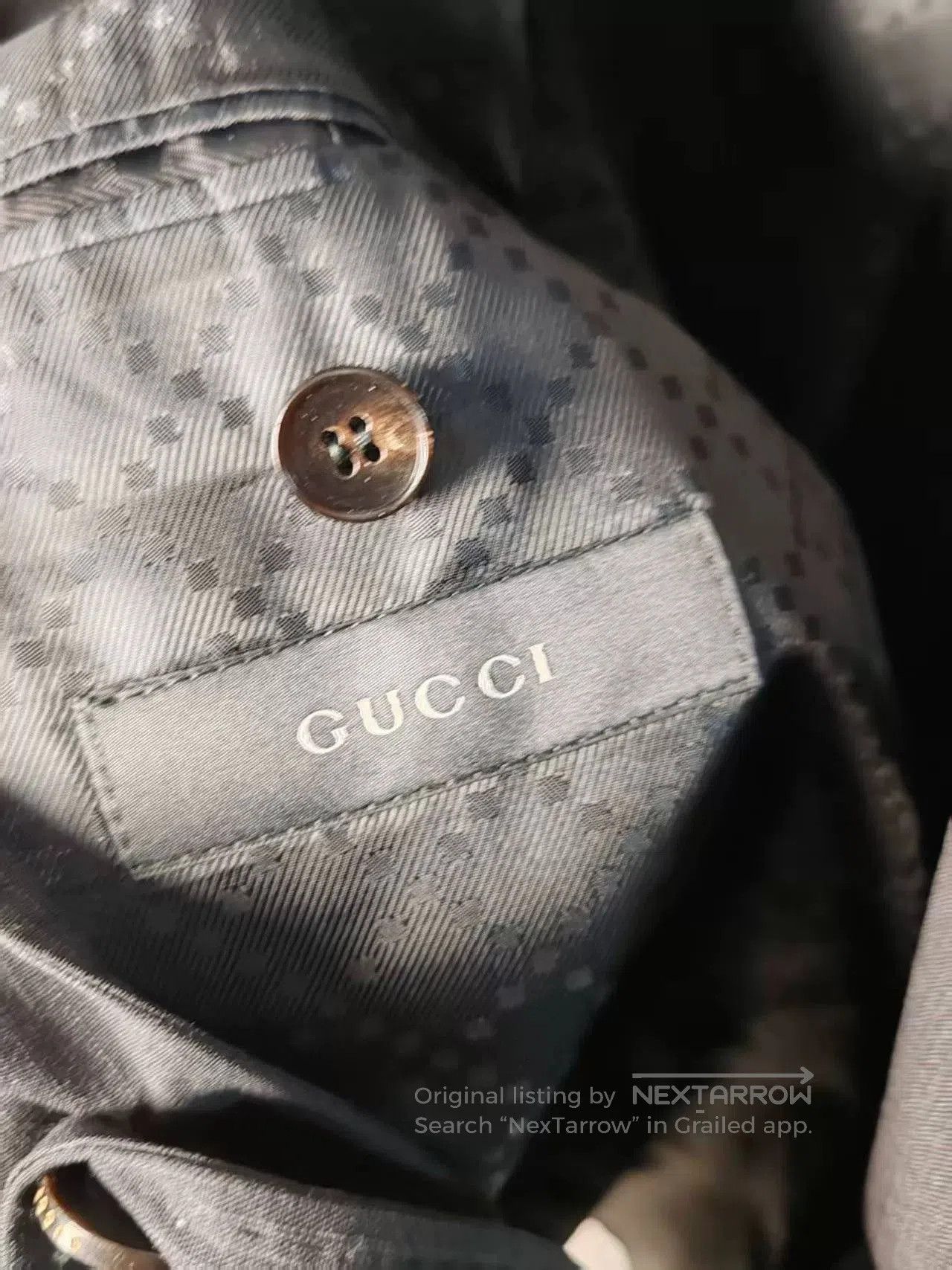 Gucci Gucci Wool Suit Jacket in Excellent Condition. Size US M / EU 48-50 / 2 - 4 Thumbnail