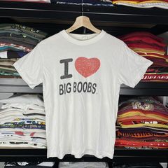 Vintage Vintage Adult Sexy Naked Girls Big Boobs Tee 90s