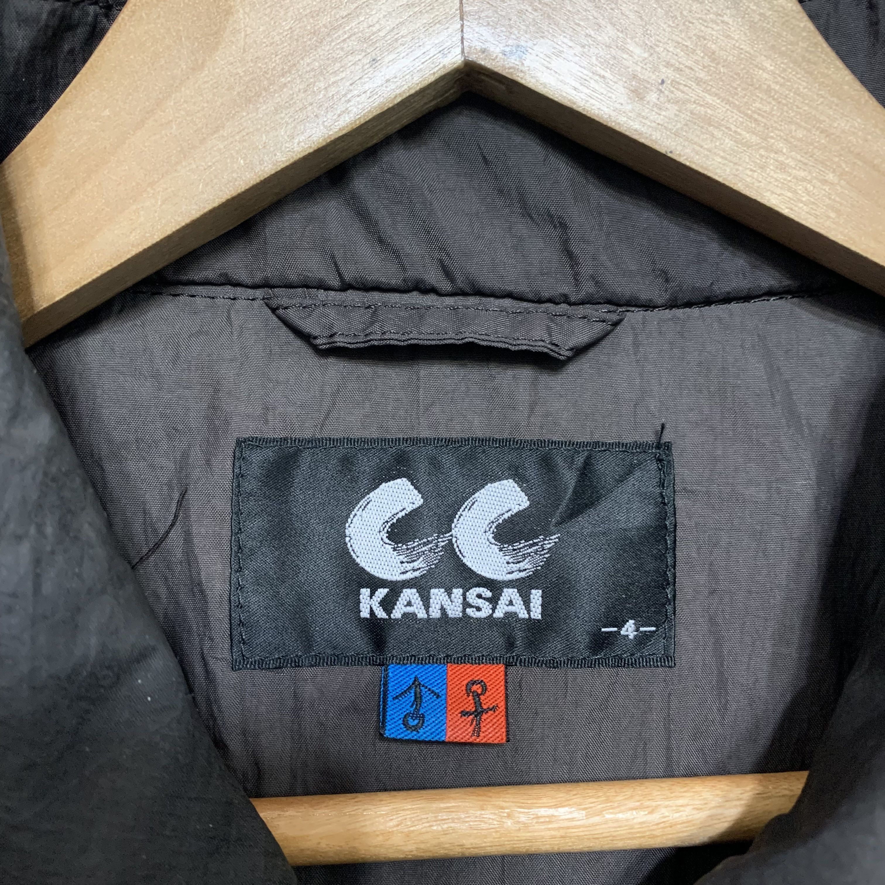 Kansai Yamamoto CC Kansai Yamamoto Nylon Long Jacket Size US XL / EU 56 / 4 - 7 Thumbnail