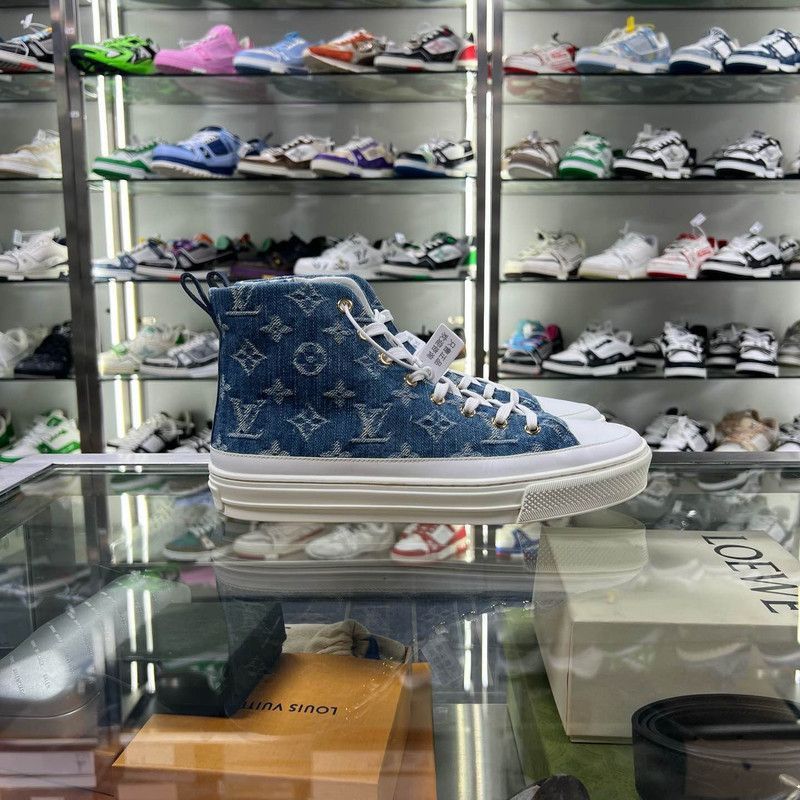 Louis Vuitton Louis Vuitton Stellar Casual Sneakers in Blue - Size US 7.5 / EU 40-41 - 6 Thumbnail