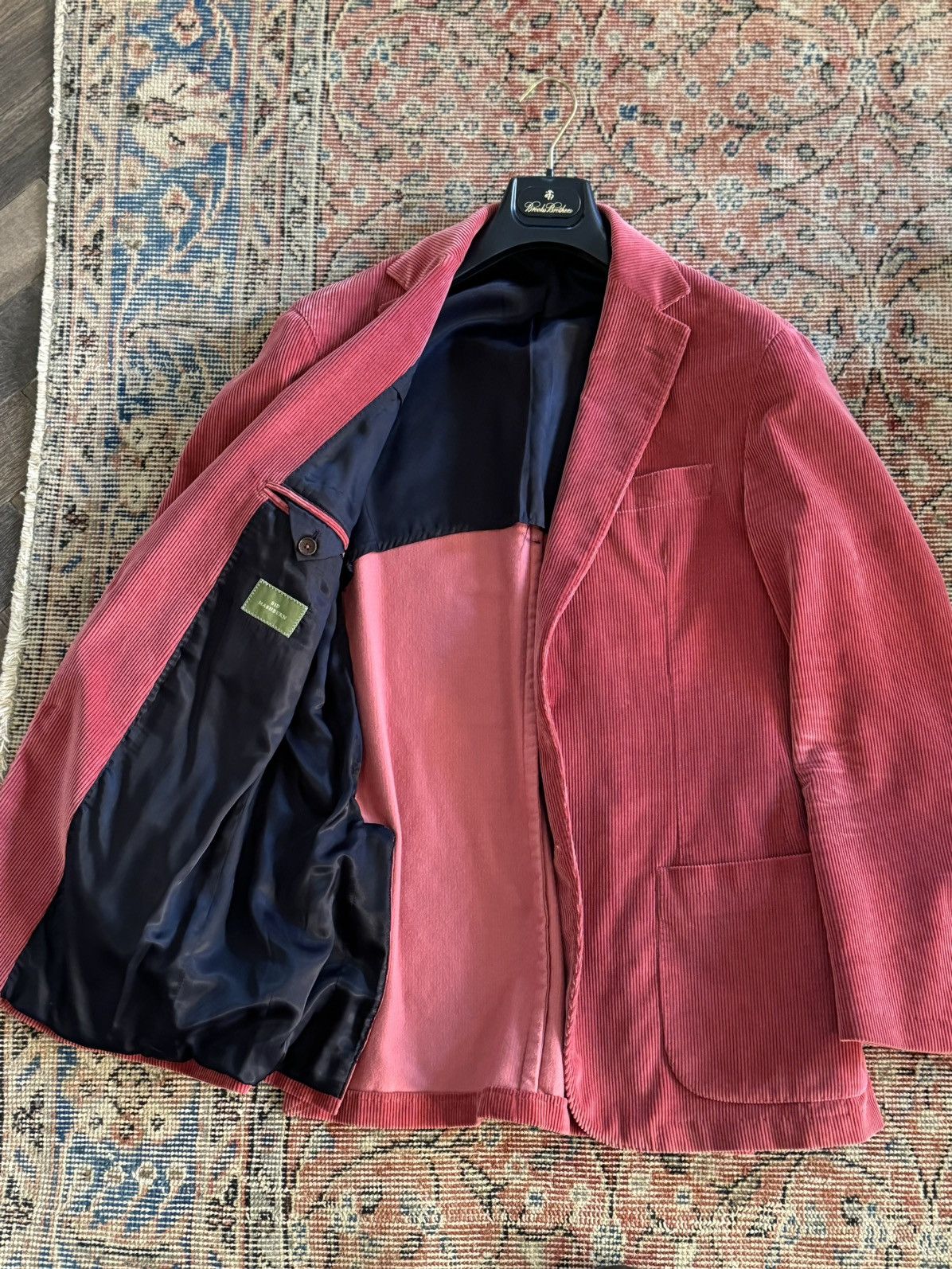 Sid Mashburn Garment-Dyed Kincaid No. 1 Jacket - Washed Corduroy Size 44R - 2 Thumbnail