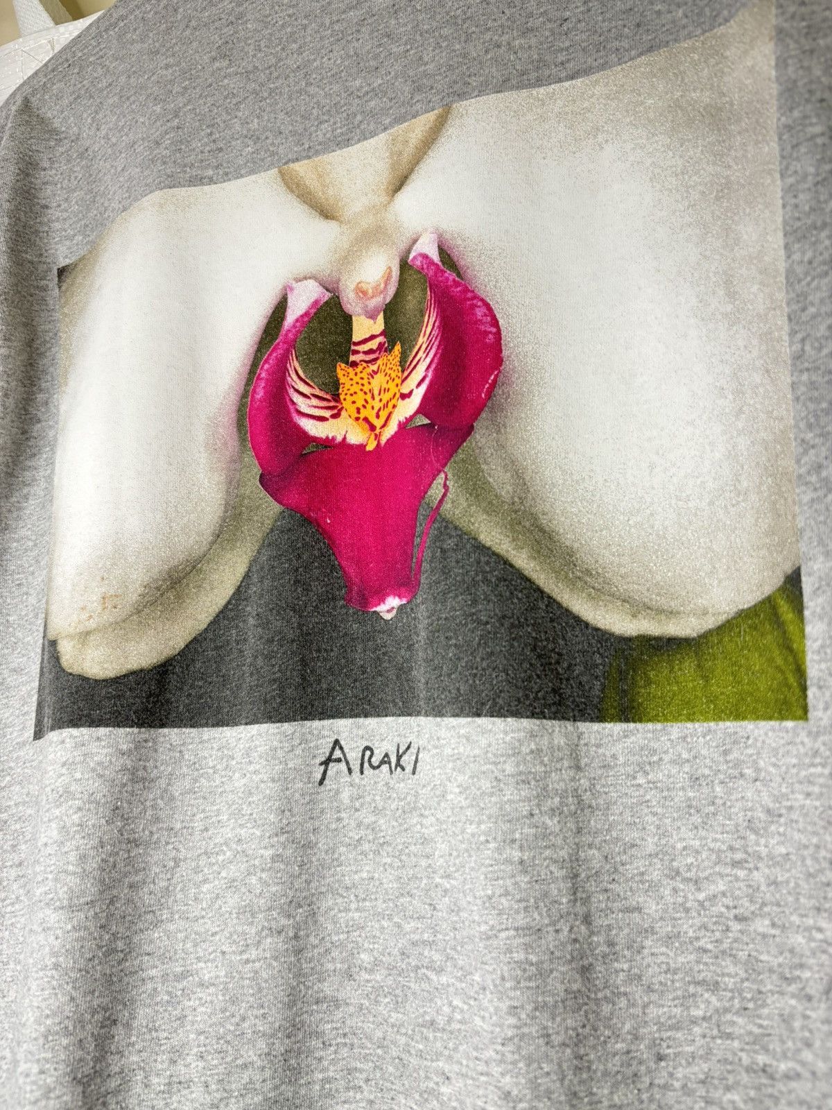 Supreme Supreme Araki Orchid LS Grey Tee FW16 Size US M / EU 48-50 / 2 - 3 Thumbnail