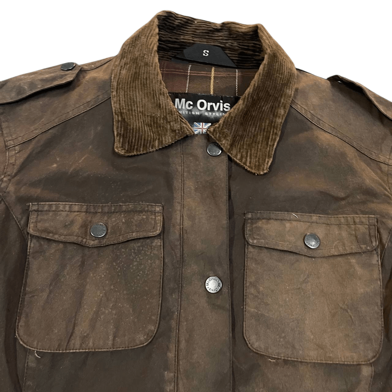 Orvis Vintage Mc Orvis Waxed Cotton Jacket Size US S / EU 44-46 / 1 - 5 Thumbnail