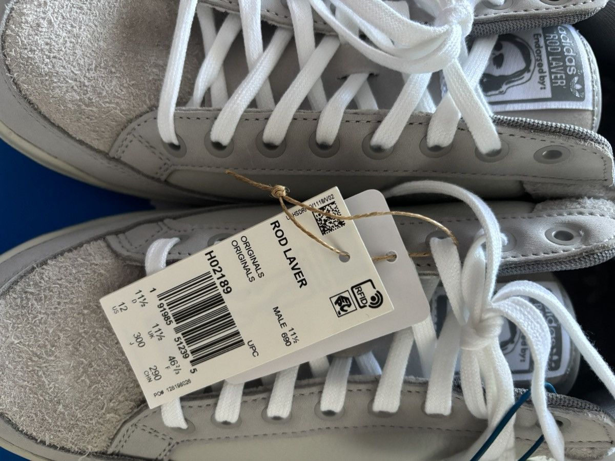 Adidas Rare Adidas Rod Laver Gray Size US 12 / EU 45 - 7 Thumbnail
