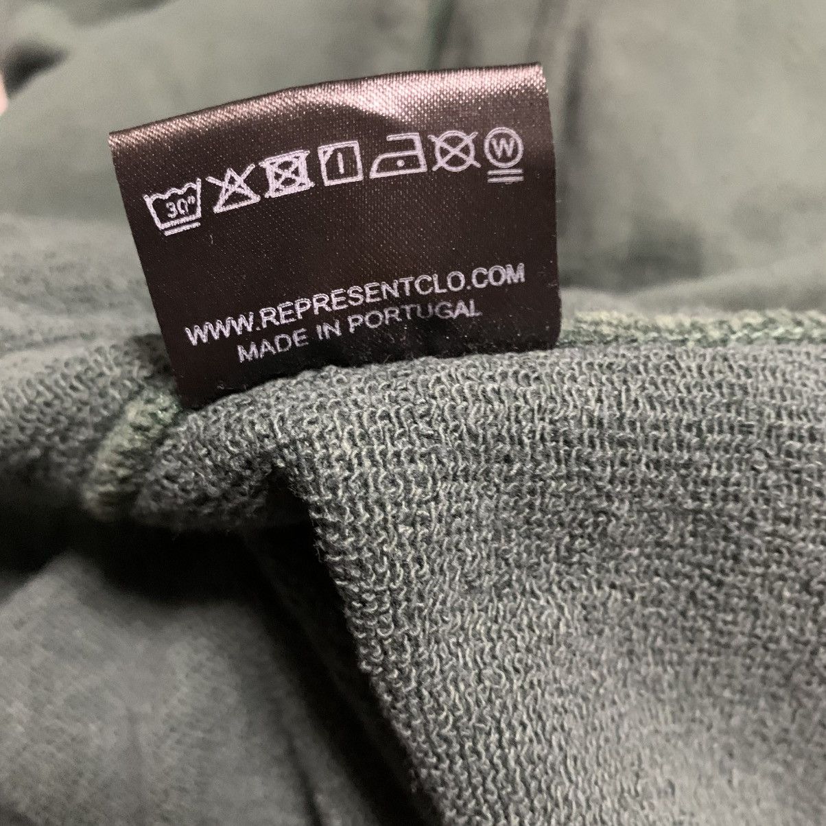 Represent Clo. Represent Small Blanks Jogger Sweatpants Bottoms Green Size US 30 / EU 46 - 8 Thumbnail